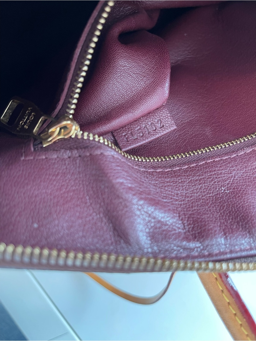 Louis Vuitton Lockit  Monogram Canvas Large Tote with Natural Leather Trim - Picture 13 of 16